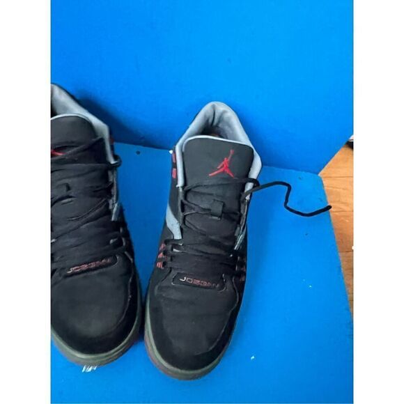Air Jordan Flight 23 Black Gray Red 2015 Lace-Up Sneakers Size 11 main image 7